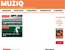 Tablet Screenshot of muziq.fr
